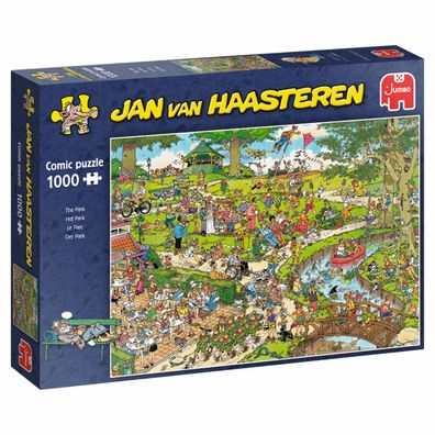 Jumbo Spiele 1119800101 Jan van Haasteren Der Park 1000 Teile Puzzle