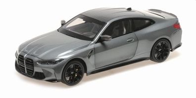 BMW Miniatur M4 2020 grau metallic 1:18