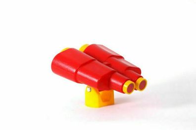 Fernglas für Kinder rot / gelb Spielzeug Spielturmzubehör Fernrohr Spielturm