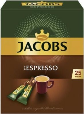 Jacobs Typ Espresso Kaffeesticks 25x1,8g