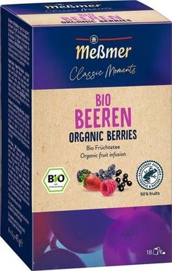 Meßmer Bio Beeren Früchtetee 18x2,5g