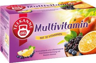 Teekanne Früchtetee Multivitamin 20x3g