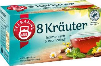 Teekanne Fix 8 Kräuter 20x2g