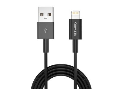 Networx BASIC Daten- und Ladekabel USB-A auf Lightning 2.0 2Meter schwarz