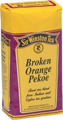 Teekanne Sir Winston Tea Broken Orange Pekoe Schwarztee lose 500g