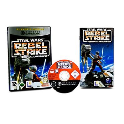 Gamecube Spiel Star Wars Rebel Strike - Rogue Squadron III