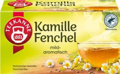 Teekanne Fix Kamille-Fenchel 20x2g