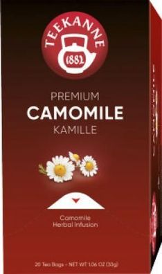 Teekanne Premium Kamille 20x1,5g