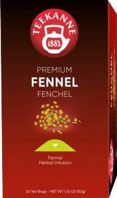 Teekanne Premium Fenchel 20x2,5g