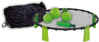 Roundnet Set inkl. 3 Bälle, Pumpe, Tragetasche, Outdoor/ Indoor Ballspiel