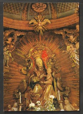 Postkarte Gnadenbild der Mutter Gottes mit dem Kinde aus dem Jahre 1480