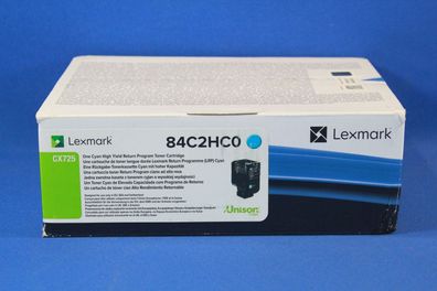 Lexmark 84C2HC0 Toner Cyan -A