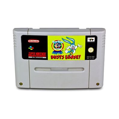SNES Spiel Tiny Toon Adventures - Buster Busts Loose
