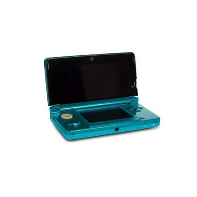 Nintendo 3DS Konsole in Aqua Blau / Blue OHNE Ladekabel - Zustand akzeptabel