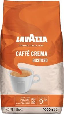 Lavazza Caffè Crema Gustoso ganze Bohnen 1kg