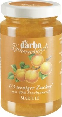 Darbo Fruchtaufstrich Marille 80% Fruchtgehalt zuckerreduziert 250g