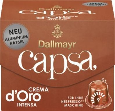 Dallmayr Capsa Crema d'Oro Intensa 10x5,6g