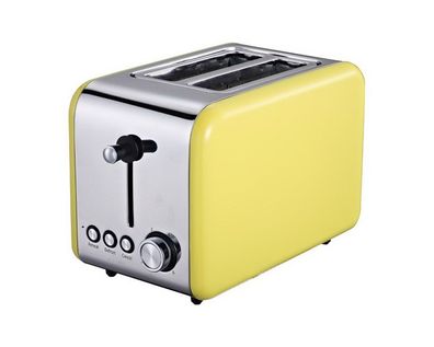 Michelino 2-Scheiben Toaster Toastautomat mit Brötchenaufsatz 74085 gelb