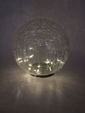 Kynast Exclusiv &Oslash; 20 cm Solarkugel "Crackle-Glas" 613-401173