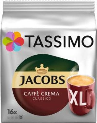 Tassimo Jacobs Caffè Crema Classico XL 16x8,3g