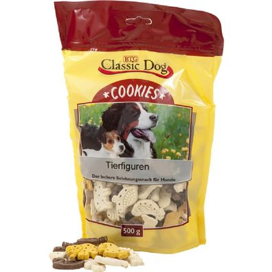 Classic Dog ?Snack Cookies Tierfiguren - 12 x 500g? Hundesnacks