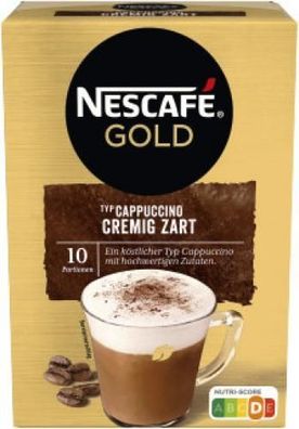 Nescafé Gold Typ Cappuccino cremig zart 10x14g