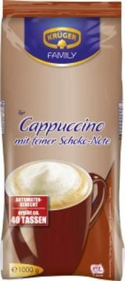 Krüger Cappuccino mit feiner Schoko-Note 1kg