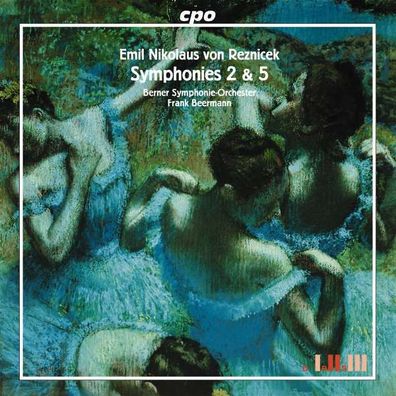 Emil Nikolaus von Reznicek (1860-1945): Symphonien Nr.2 & 5 - CPO 0761203705627 - (C