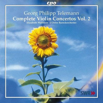 Georg Philipp Telemann (1681-1767): Sämtliche Violinkonzerte Vol.2 - CPO 07612037089