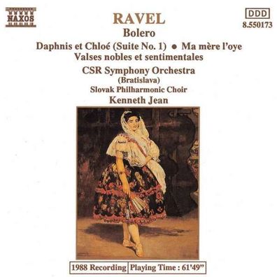 Maurice Ravel (1875-1937): Bolero/ Daphnis Et Chloe/ + - - (CD / B)