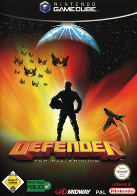 Defender For All Mankind Midway Games Nintendo GameCube NGC - Ausführung...
