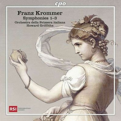 Franz Krommer (1759-1831): Symphonien Nr.1-3 (opp.12,40,62) - CPO - (CD / Titel: H-