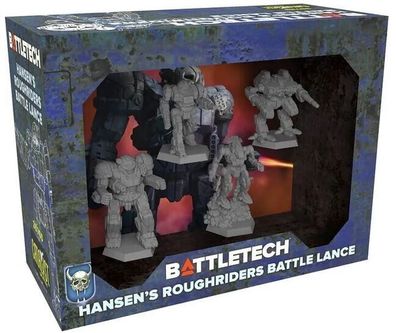 CAT35764 - "Battletech Hansens Roughriders Battle Lance" (Catalyst)