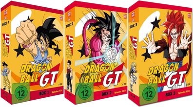 Dragonball GT - Box 1-3 - Episoden 1-64 - DVD - NEU