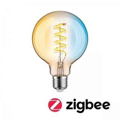 Paulmann 29159 Filament 230V Smart Home Zigbee LED Globe G95 E27 600lm Tunable White