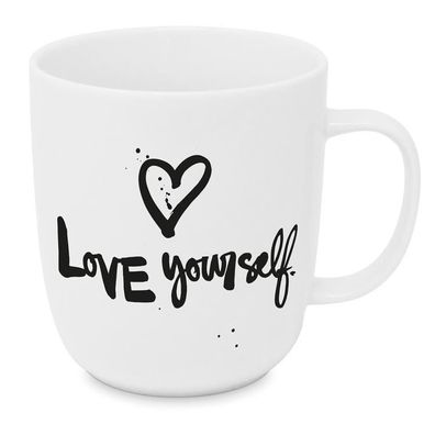 Henkelbecher 'Love yourself' 350 ml, 551333 1 St