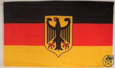 Deutschland Fahne deutsche Flagge Sturmflagge BRD Fahnen D 90x150 mit Adler