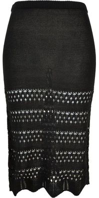 Urban Classics Damen Ladies 3/4 Crochet Knit Skirt