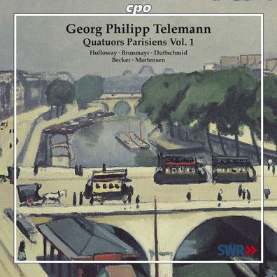 Georg Philipp Telemann (1681-1767): Pariser Quartette Vol.1 - CPO - (CD / Titel: H-