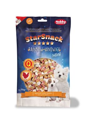 StarSnack MINI Rainbow Sandwich