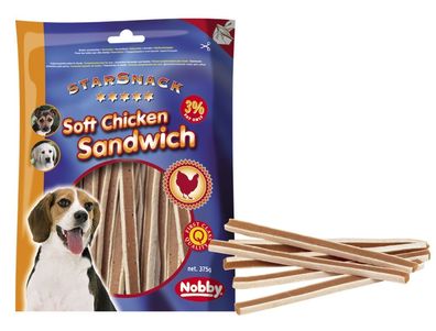 Nobby Starsnack Soft Chicken Sandwich für Hunde
