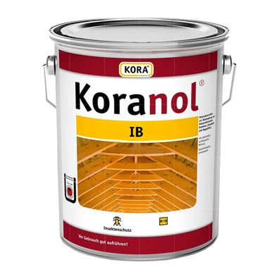KORA Koranol IB 5 Liter Holzschutz zur Insektenbekämpfung Hausbock Nagekäfer