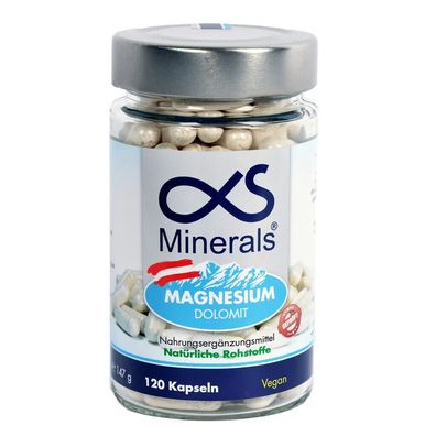 156,46 €/ kg | Alpha S Minerals Magnesium Austria 120 St., 147g Packung