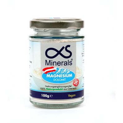 99 €/ kg | Alpha S Minerals Magnesium Austria 100g