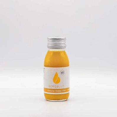 49,83 € / 1 L | Bergblut BIO Bergshot Kurkuma-Orange 60 ml