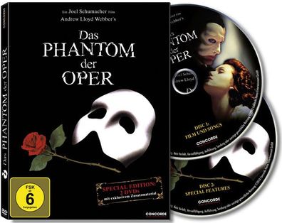 Phantom der Oper, Das (DVD) S.E. 2DVDs Min: 135/ DD5.1/ WS Concord - C