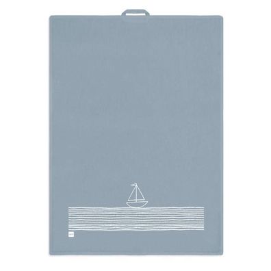 Pure Sailing blue kitchen towel , Geschirrtuch mit Boot , 185500900 1 St