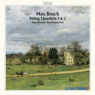 Max Bruch (1838-1920): Streichquartette Nr.1 & 2 - CPO 0761203946020 - (CD / Titel: