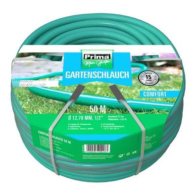 Prima Comfort Schlauch 50m 1/2" Schlauch Gartenschlauch 13,00mm