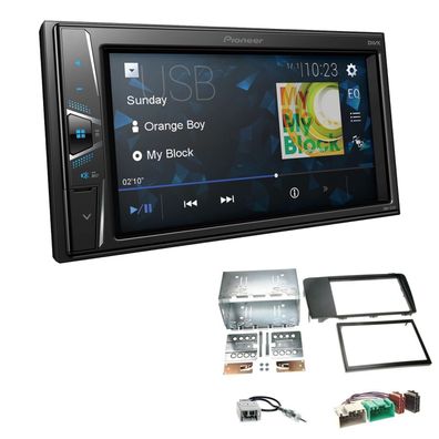 Pioneer 2-DIN Touchscreen Autoradio Kamera-IN für Volvo XC70 2004-2007 schwarz